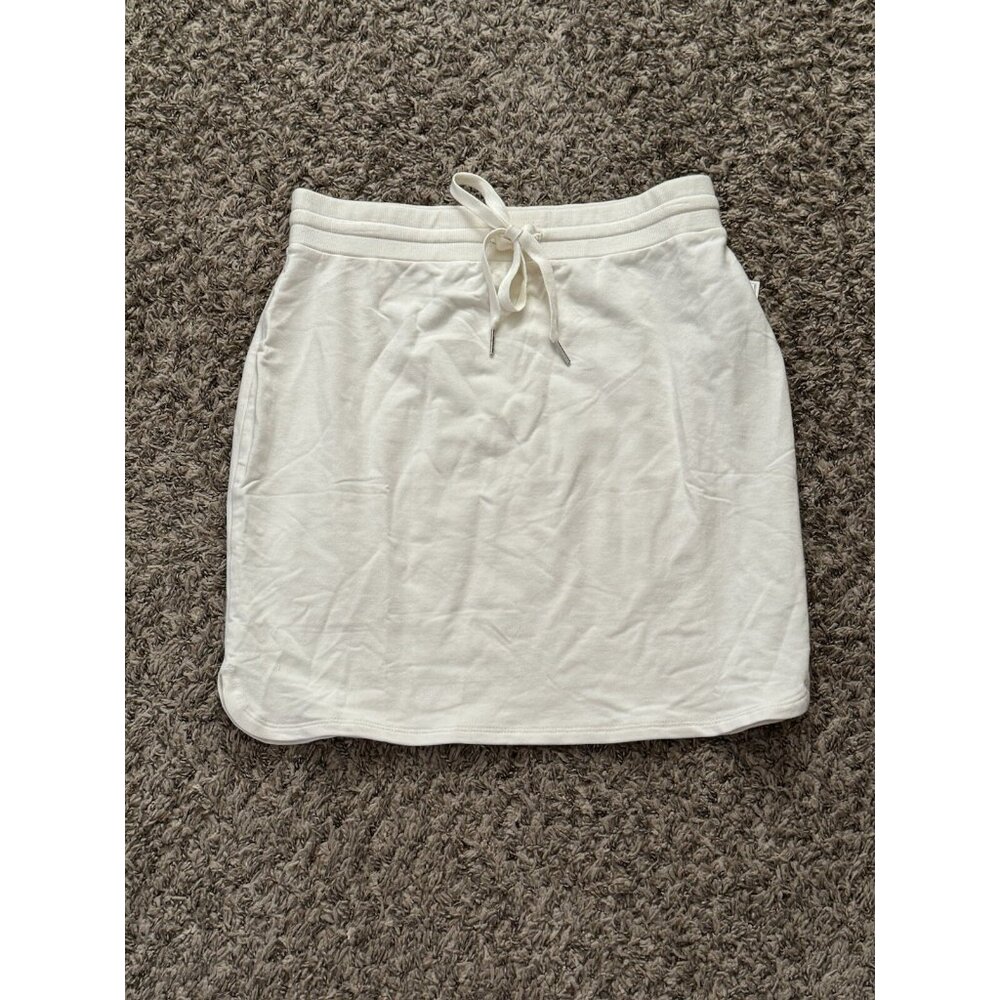 Daily Ritual NWT Cream Mini Skirt Casual Athletic
